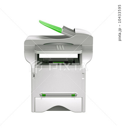 Printer isolated on white 10433595