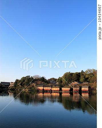 早朝の錦水亭 10434667