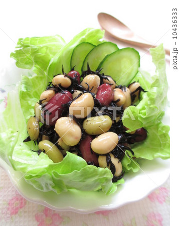 健康食　豆とひじきのサラダ 10436333
