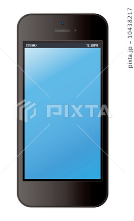 スマホ　スマートフォン　一台　正面 10438217