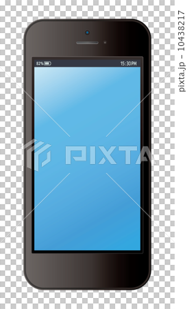 スマホ　スマートフォン　一台　正面 10438217