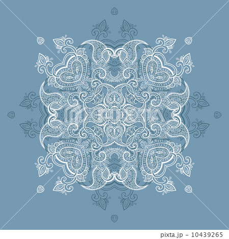 Lace background. Mandala. 10439265