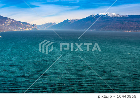 coast of garda lake, desencano, italy (La Rocca, Isolda di san B 10440959