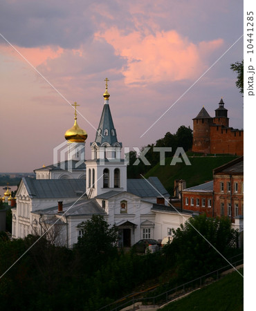 Beautiful view Church of Elijah the Prophet Nizhny Novgorod 10441285