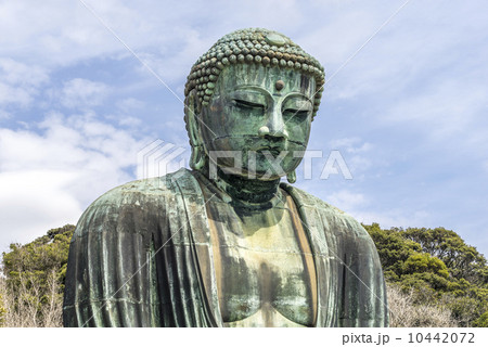 great statue of buddha, seated figure, kamakura buddha 10442072
