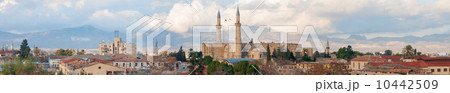 Aerial panorama of  northern part of Nicosia. Cyprus Aerial panorama of  northern part of Nicosia. Cyprus 10442509