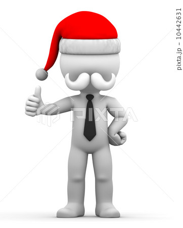 Santa showing thumbs up 10442631