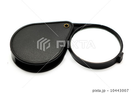magnifying glass isolated on white magnifying glass isolated on white 10443007