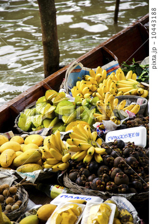 ダムヌン・サドアク　水上マーケット 10443188