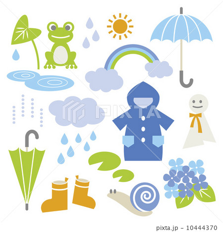 梅雨素材 10444370