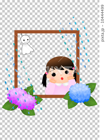 雨　てるてる坊主 10444499