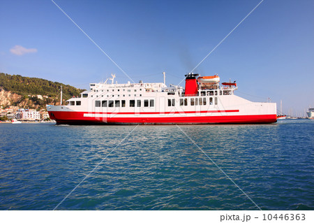Zakynthos town  with harbor in Greece 10446363