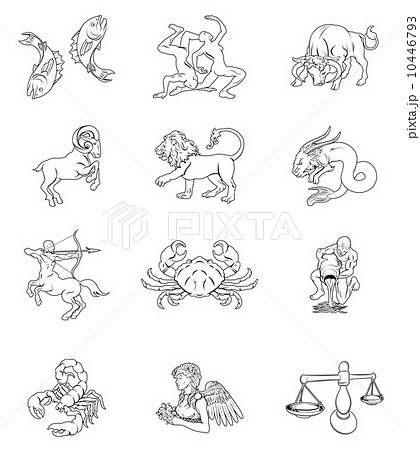 Zodiac horoscope astrology signs 10446793