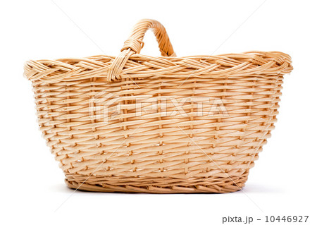 Empty basket on white background 10446927