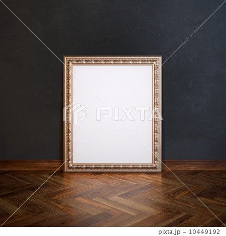 Classic Frame In Galerry Interior (Black Wall Version) Classic Frame In Galerry Interior (Black Wall Version) 10449192
