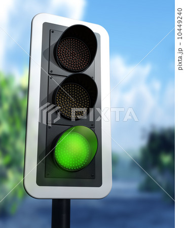 Green traffic light 10449240