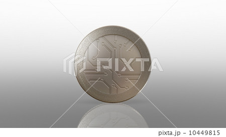 digital silver coin 10449815