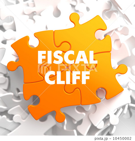 Fiscal Cliff on Orange Puzzle. 10450002
