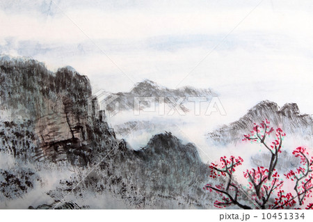 traditional Chinese painting , landscape 10451334