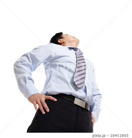 Successful business man looking copy space 10451605