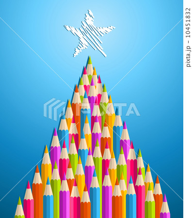 Art and design education Christmas tree Art and design education Christmas tree 10451832