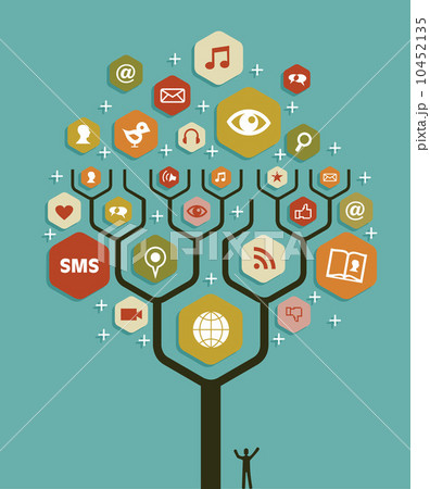 Web marketing business tree plan 10452135