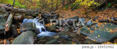 Autumn creek panorama Autumn creek panorama 10452482