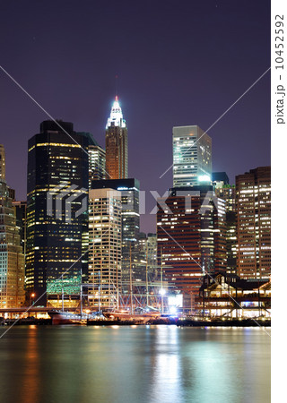 Manhattan skyscrapers in New York City Manhattan skyscrapers in New York City 10452592