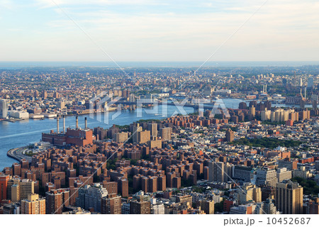 New York City Manhattan aerial view New York City Manhattan aerial view 10452687
