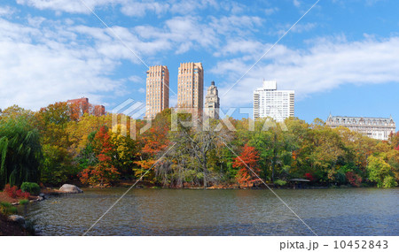 New York City Manhattan Central Park panorama in Autumn New York City Manhattan Central Park panorama in Autumn 10452843