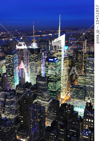 New York City Manhattan Times Square night New York City Manhattan Times Square night 10452857