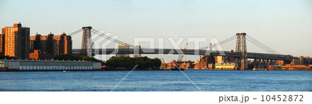 New York City Williamsburg Bridge panorama 10452872