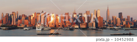 New York City Manhattan skyline panorama New York City Manhattan skyline panorama 10452988