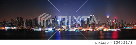 New York City Manhattan midtown skyline New York City Manhattan midtown skyline 10453173