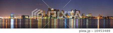 Boston downtown skyline panorama 10453489