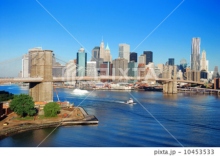 New York City Manhattan skyline New York City Manhattan skyline 10453533