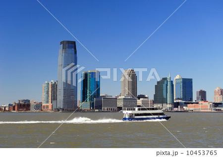 New Jersey skyline from New York City Manhattan downtown 10453765