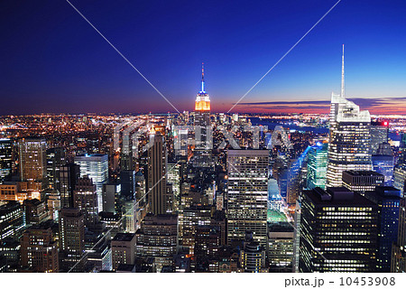 New York City Manhattan skyline New York City Manhattan skyline 10453908