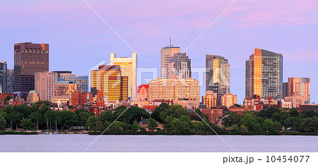 Boston skyline panorama 10454077