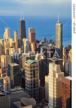 Chicago aerial view Chicago aerial view 10454085