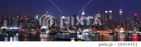 New York City skyline panorama New York City skyline panorama 10454351