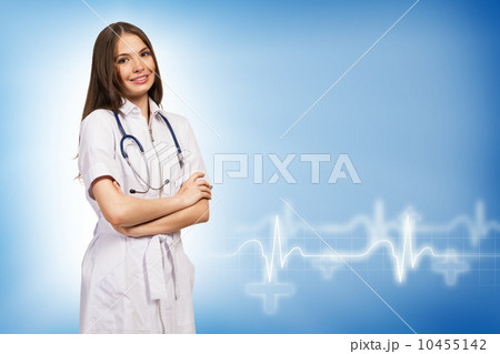 young female doctor young female doctor 10455142