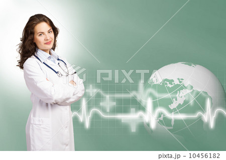 young female doctor 10456182