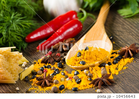 close-up of Asian spices close-up of Asian spices 10456643