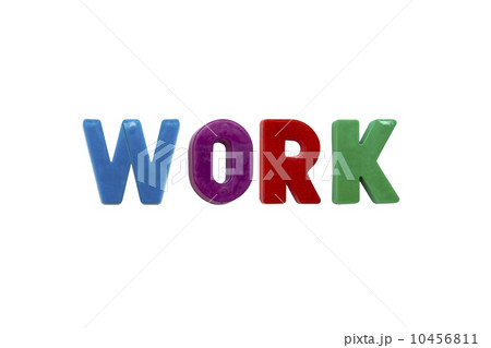 Letter magnets WORK Letter magnets WORK 10456811