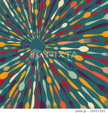 Silverware contemporary background Silverware contemporary background 10457281