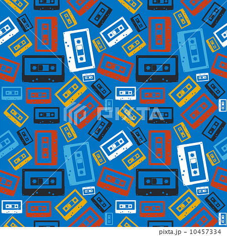 Old audio cassette pattern 10457334