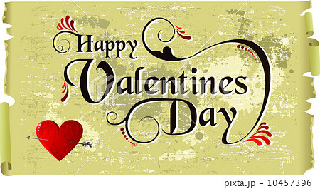 Happy Valentines day vintage background Happy Valentines day vintage background 10457396
