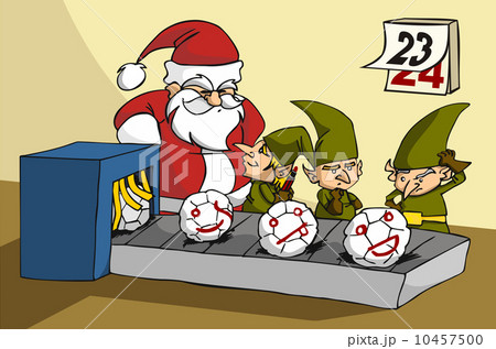 oops! elves been trapped while joking at xmas toy factory 10457500