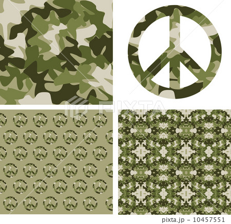 Camouflaged peace patchs Camouflaged peace patchs 10457551